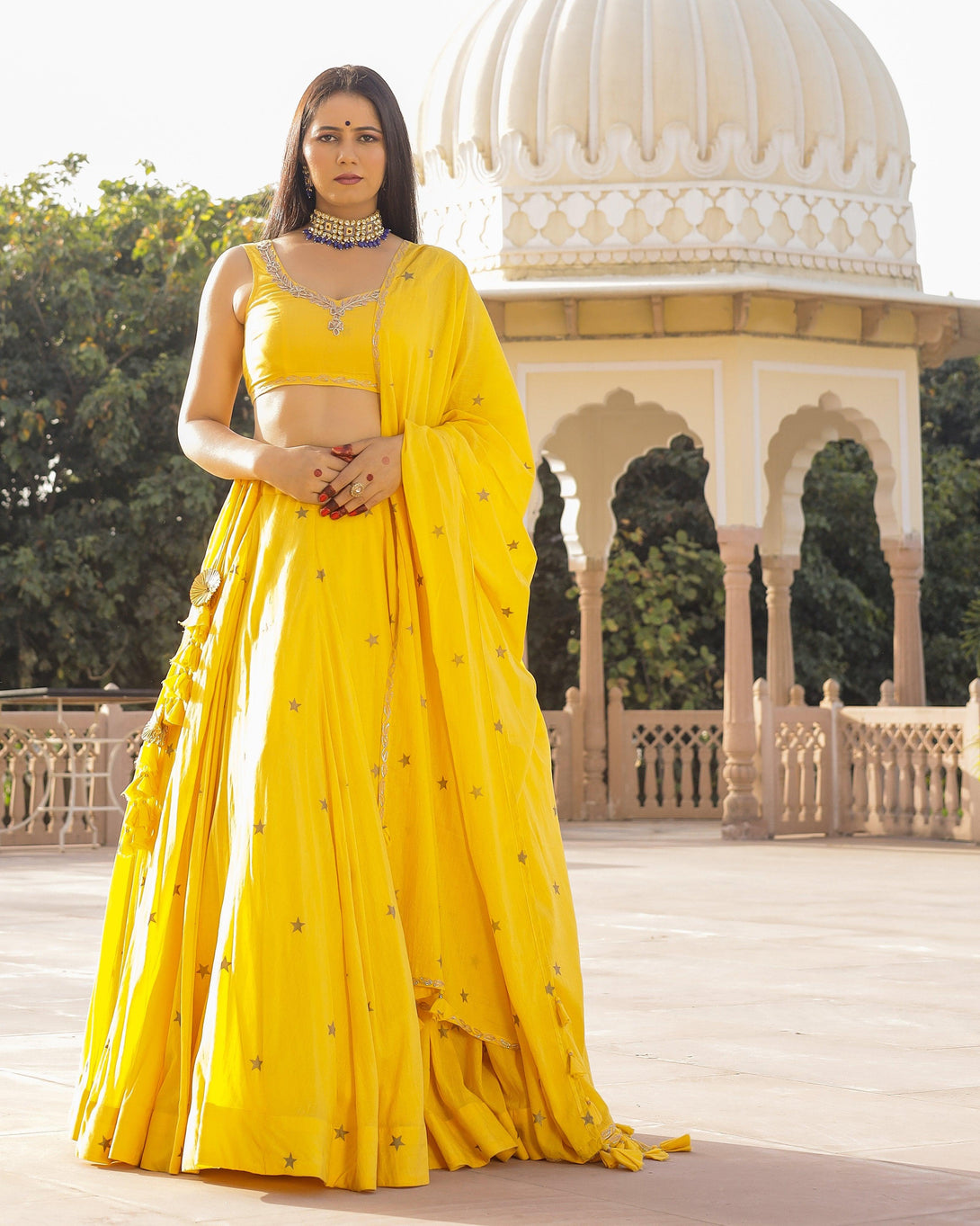 Women's Shaili Lehenga - Baisacrafts - Indiakreations