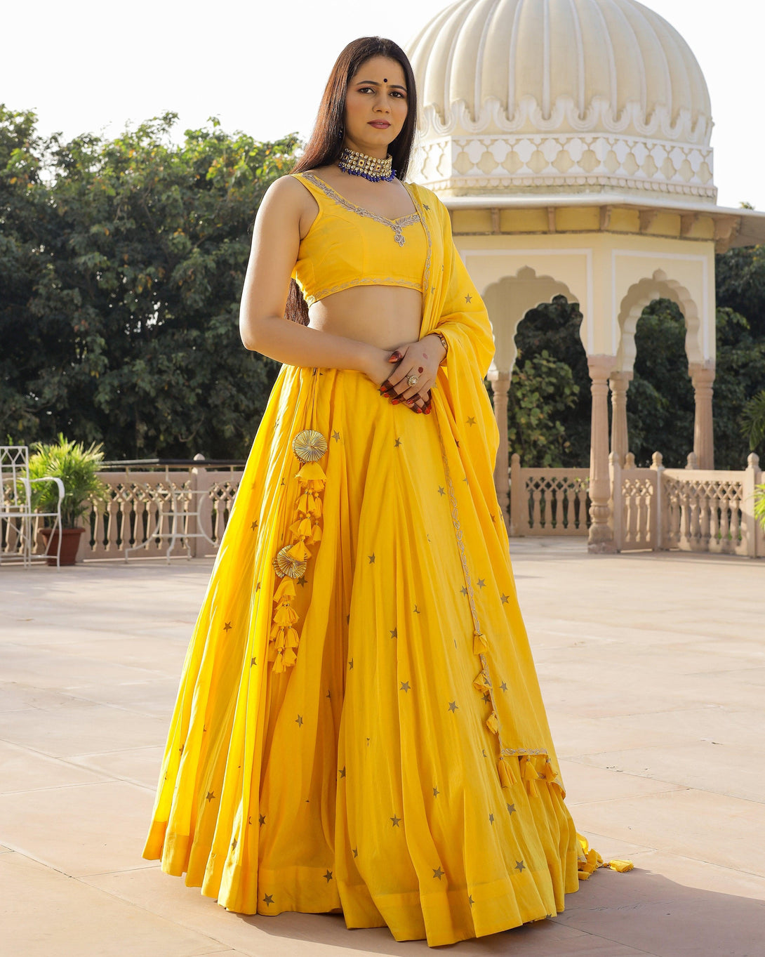 Women's Shaili Lehenga - Baisacrafts - Indiakreations