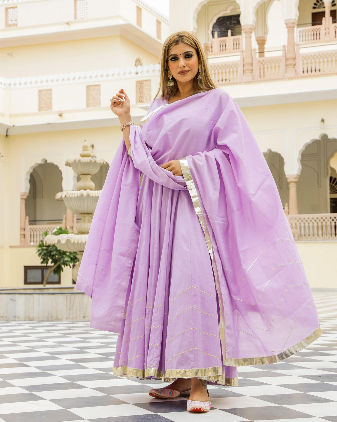 Women's Bramha Dress Set - Baisacrafts - Indiakreations