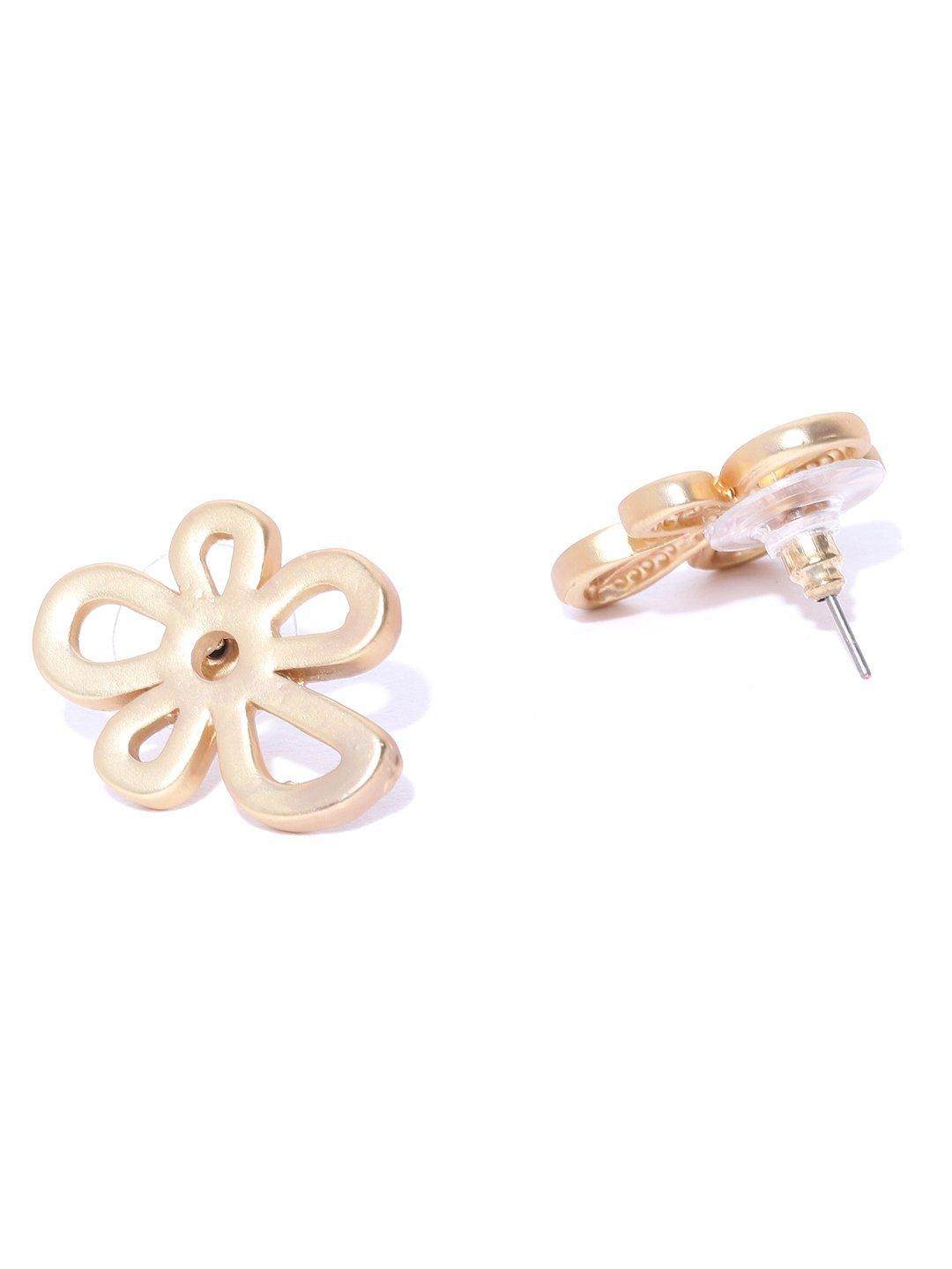 Women's Metal Stud Earrings For Girls & Women - Priyaasi - Indiakreations