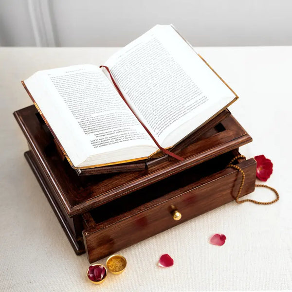 Handcrafted Holy Book Stand - DecorTwist