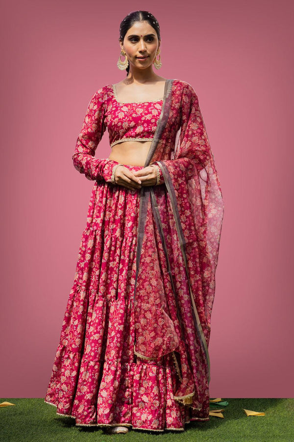 Mehfil Rani Lehenga Set - Indiakreations