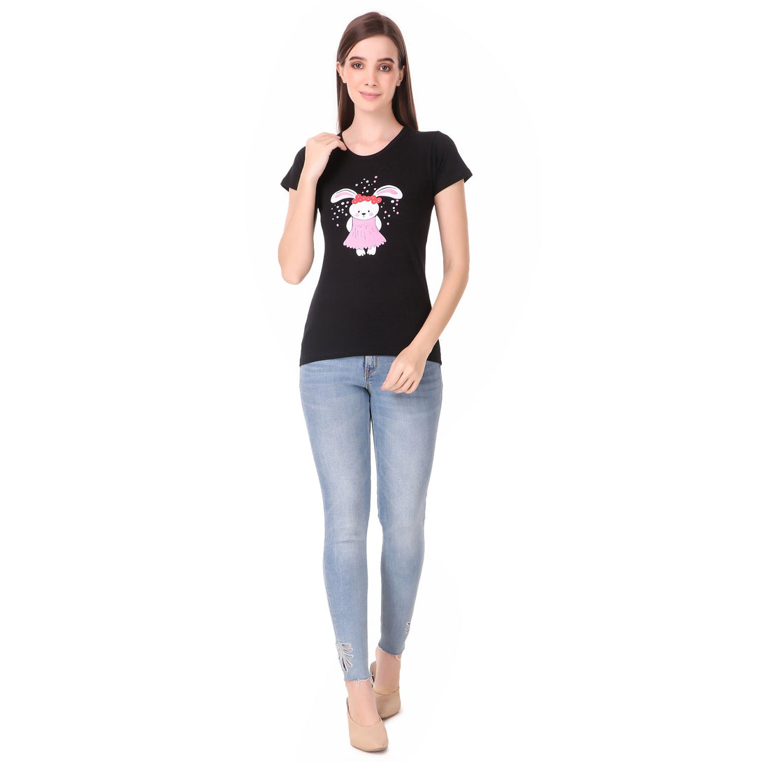 Women Black Top - NOZ2TOZ - Indiakreations