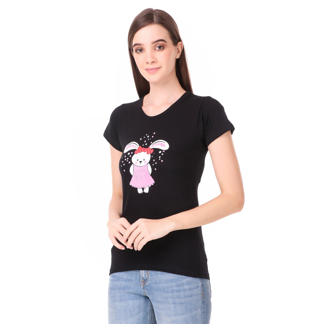 Women Black Top - NOZ2TOZ - Indiakreations