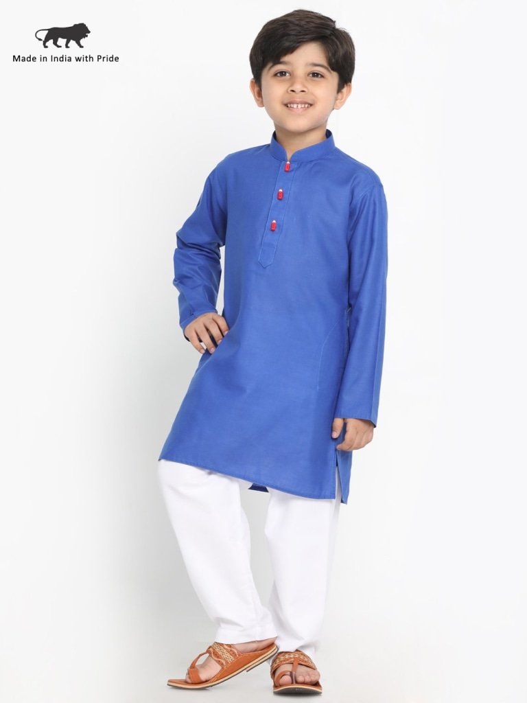 Cotton Leight Weight Kurta Pyjama Set for Boys - JBN Creation