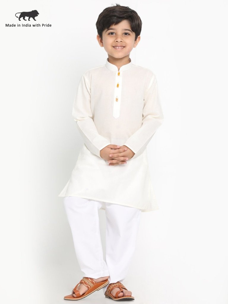 Cotton Leight Weight Kurta Pyjama Set for Boys - JBN Creation