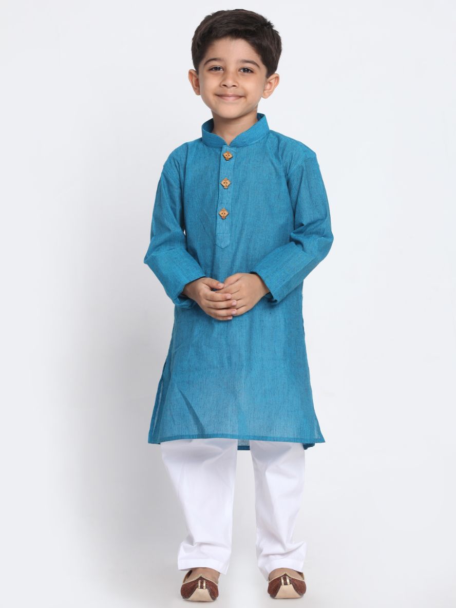 Cotton Kurta Pyjama Set for Boys - JBN Creation