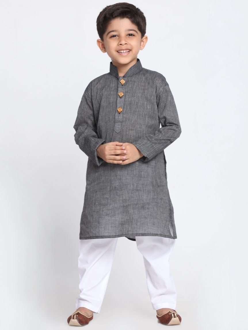 Cotton Kurta Pyjama Set for Boys - JBN Creation