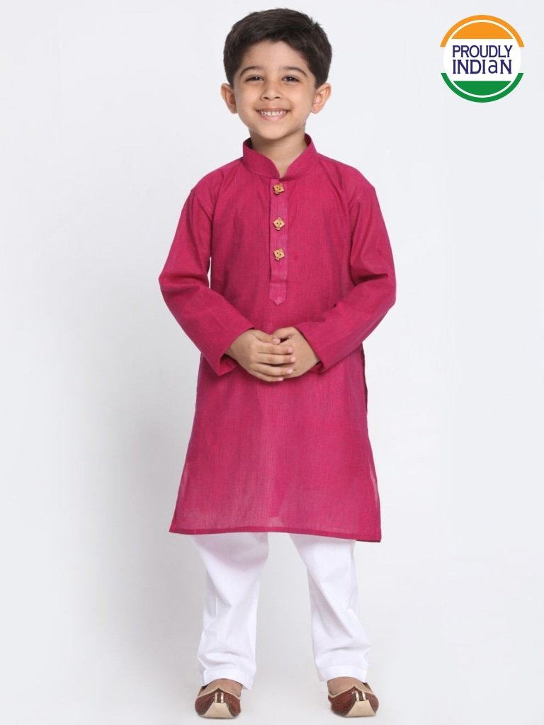 Cotton Kurta Pyjama Set for Boys - JBN Creation