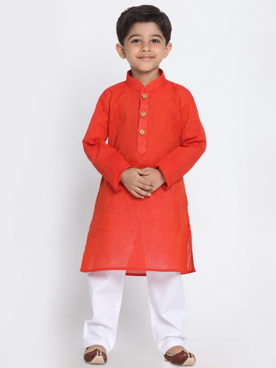 Cotton Kurta Pyjama Set for Boys - JBN Creation