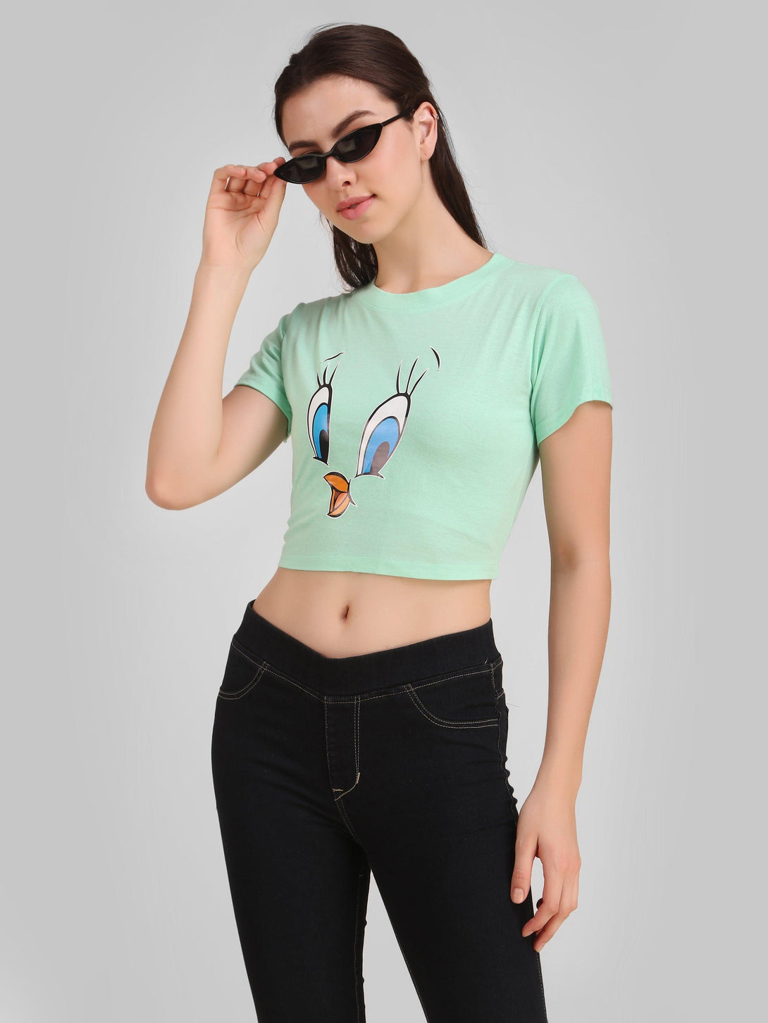 Women Lagoon Crop Top - NOZ2TOZ - Indiakreations