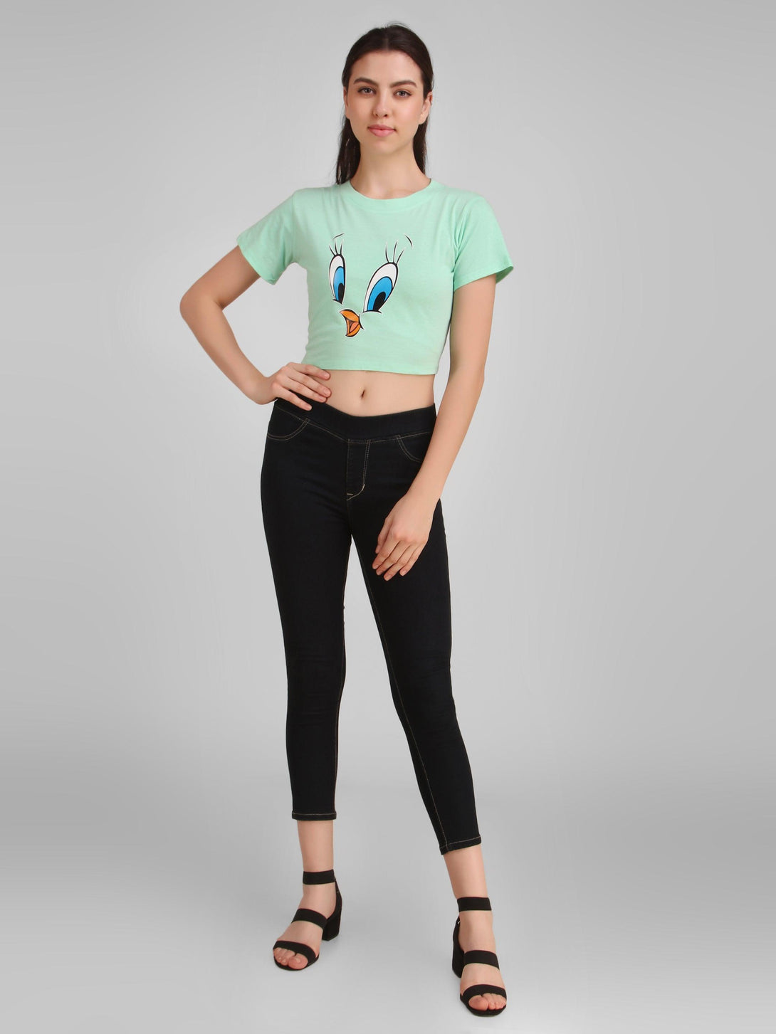 Women Lagoon Crop Top - NOZ2TOZ - Indiakreations