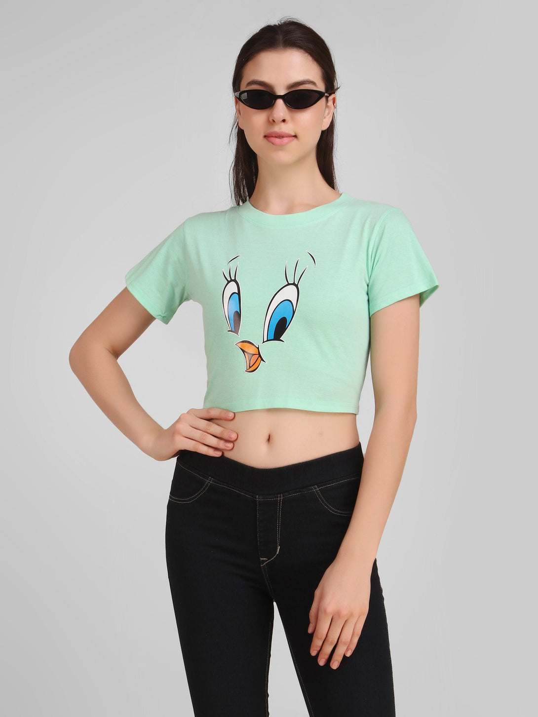 Women Lagoon Crop Top - NOZ2TOZ - Indiakreations