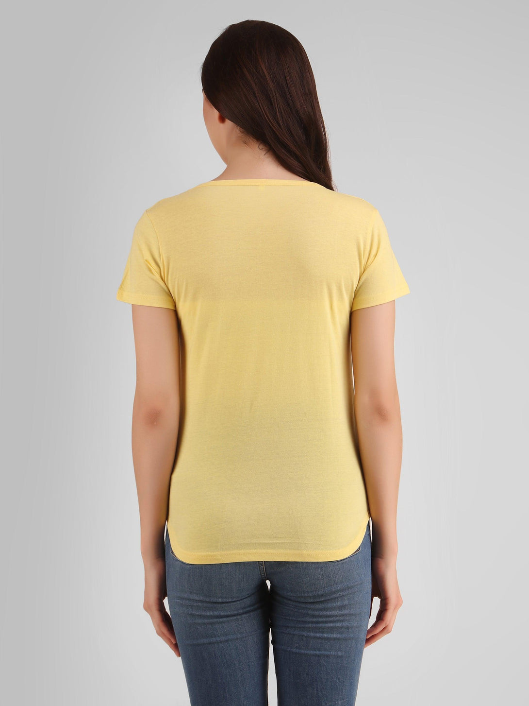 Women Yellow Mickey Top - NOZ2TOZ - Indiakreations