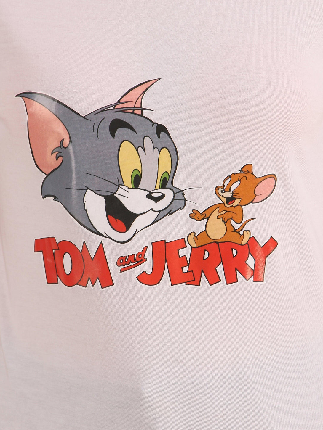 Women White Tom & Jerry Top - NOZ2TOZ - Indiakreations