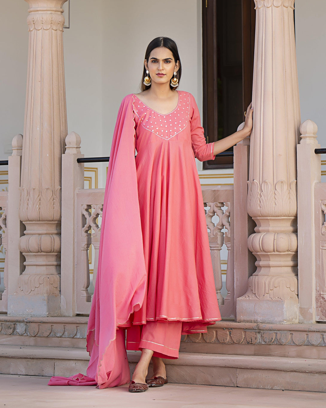 Women's Rampa Dress Set - Baisacrafts - Indiakreations