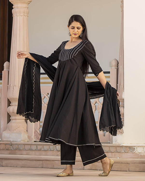 Women's Deepa Dress Set - Baisacrafts - Indiakreations