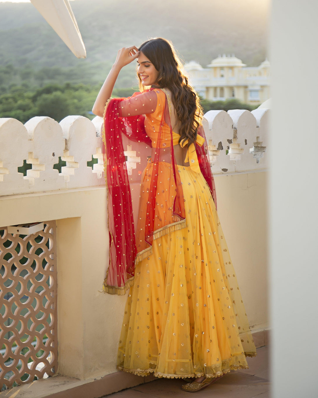 Women's Zarina Lehenga - Baisacrafts - Indiakreations