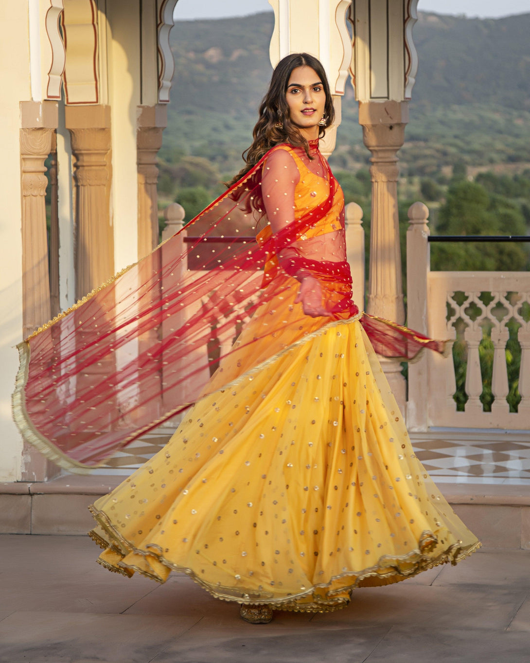 Women's Zarina Lehenga - Baisacrafts - Indiakreations