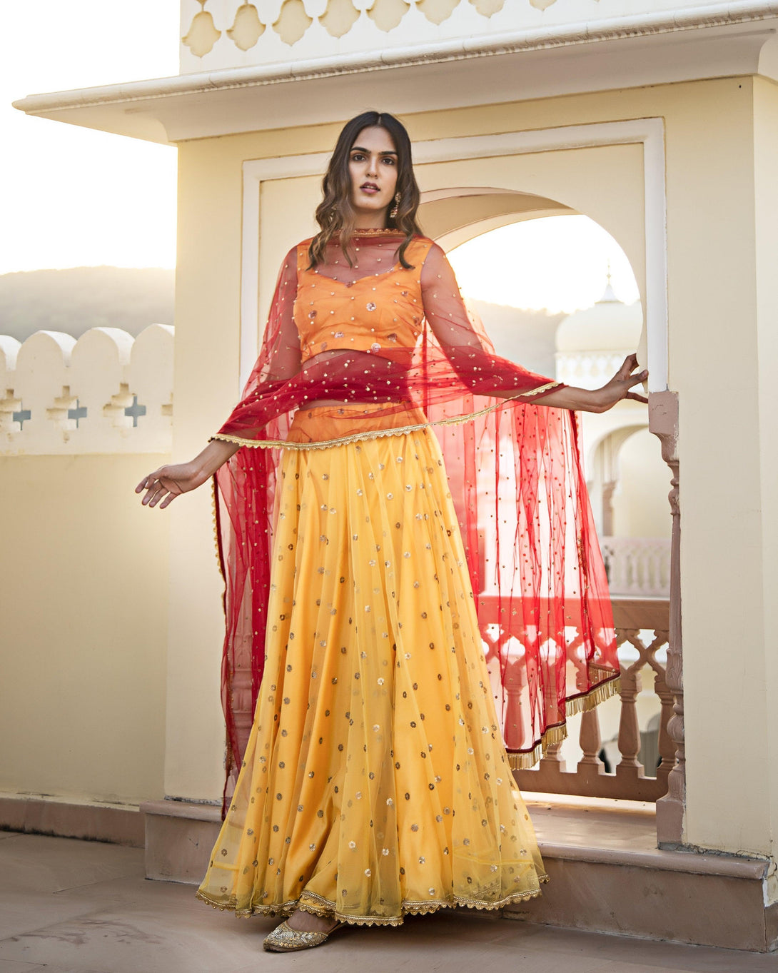 Women's Zarina Lehenga - Baisacrafts - Indiakreations