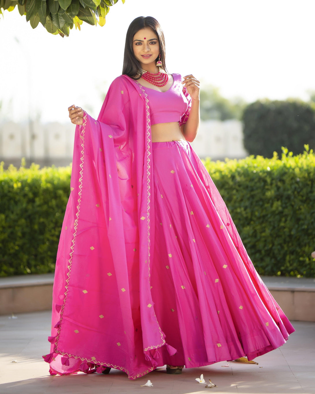 Women's Katya Lehenga - Baisacrafts - Indiakreations