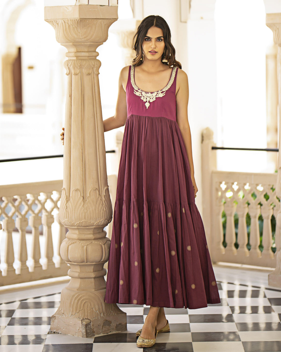 Women's Kushma Tyre Dress - Baisacrafts - Indiakreations