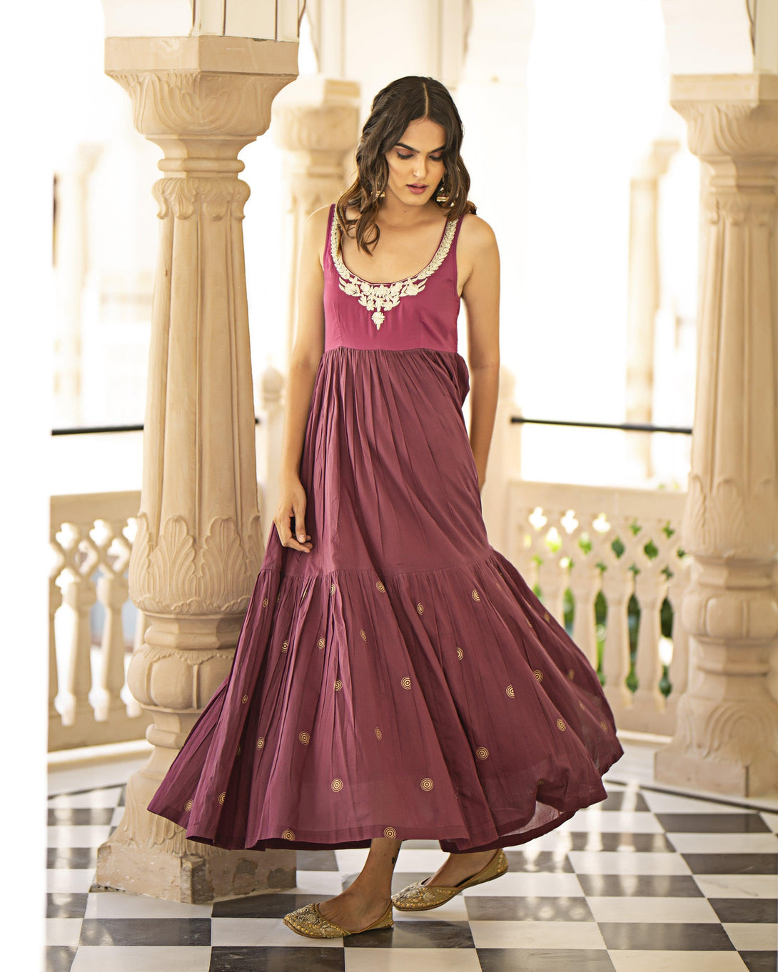 Women's Kushma Tyre Dress - Baisacrafts - Indiakreations