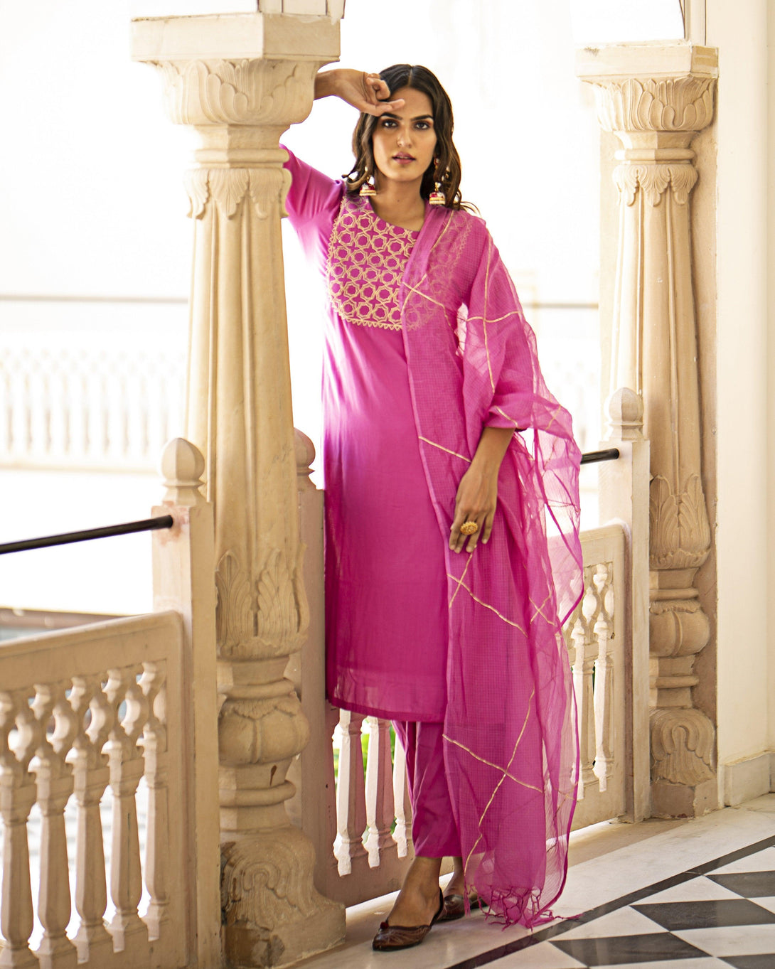 Women's Brahma Suit Set - Baisacrafts - Indiakreations