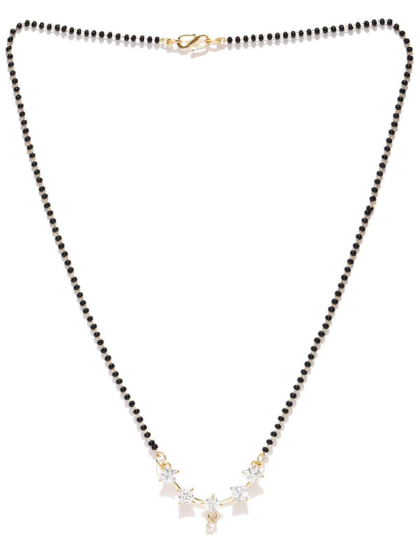 Women's Soliter Mangalsutra Set - Priyaasi - Indiakreations