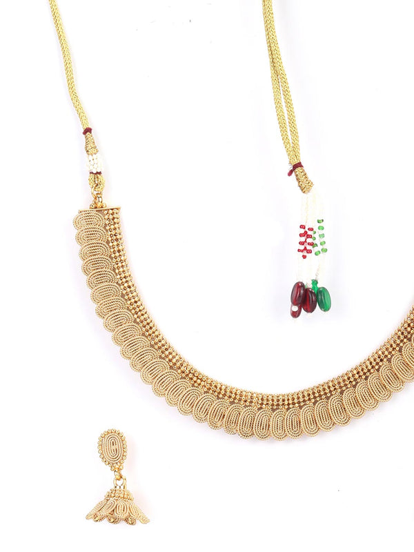 Women's Gold Plated Traditional Jewellery Set - Priyaasi