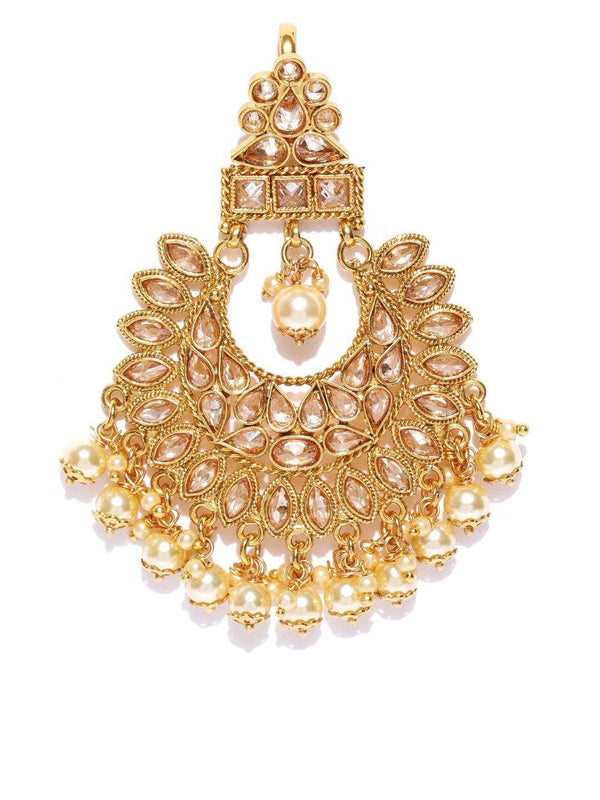 Women's Designer Kundan Gold plated Pasa/Chabi Challa For Women And Girls - Priyaasi - Indiakreations