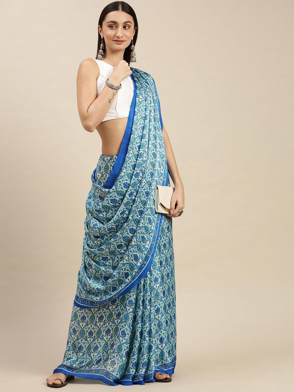 Women's Printed Saree Collection - Dwija Fashion - Indiakreations