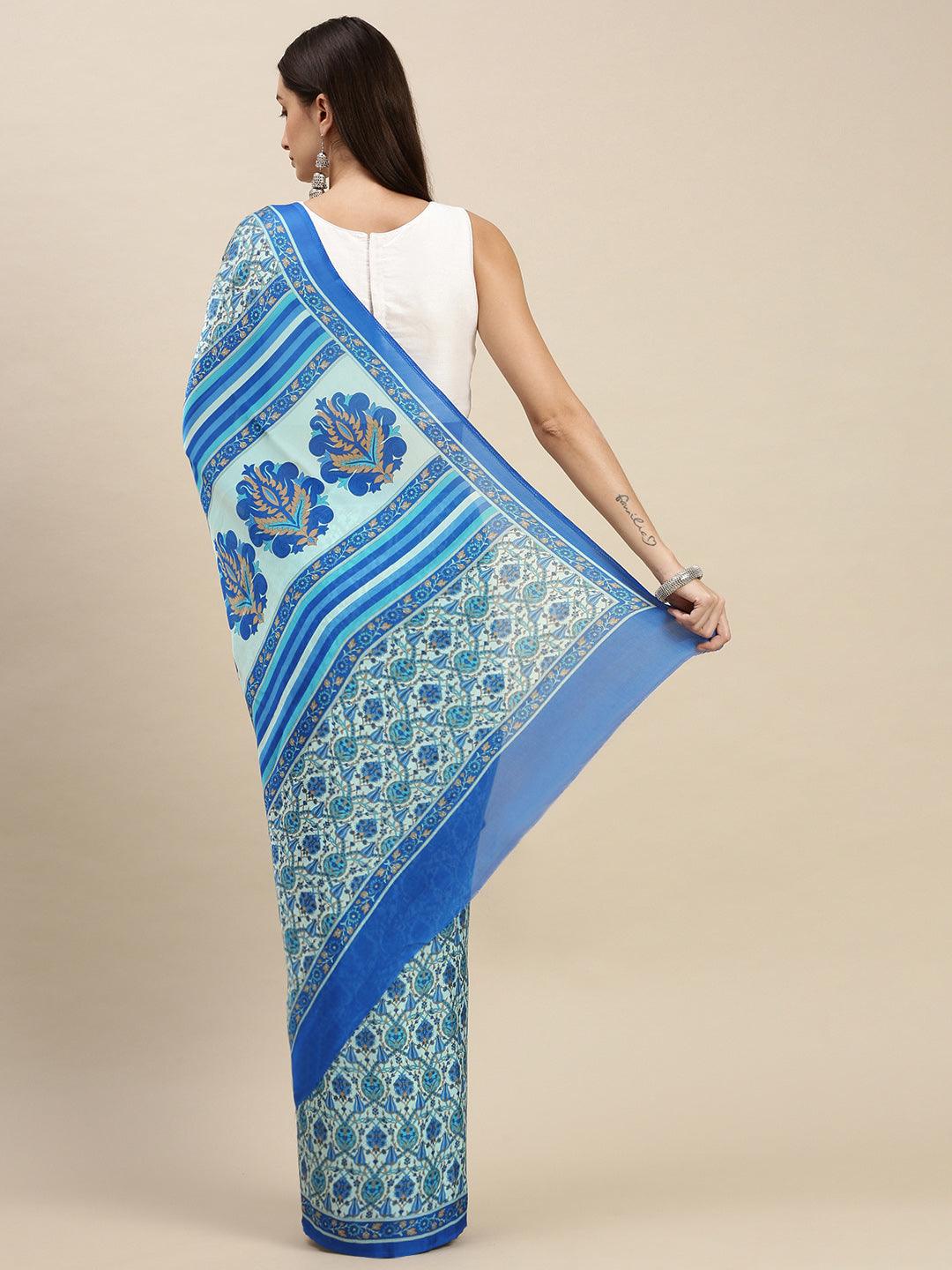 Women's Printed Saree Collection - Dwija Fashion - Indiakreations