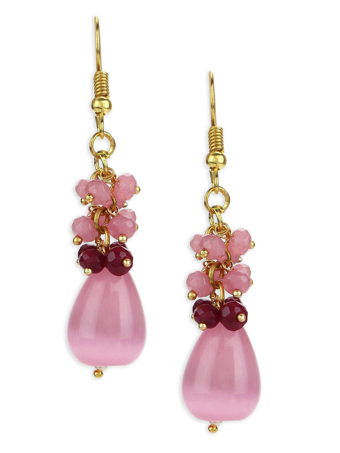 Women's Kundan Earring - Ruby Raang - Indiakreations