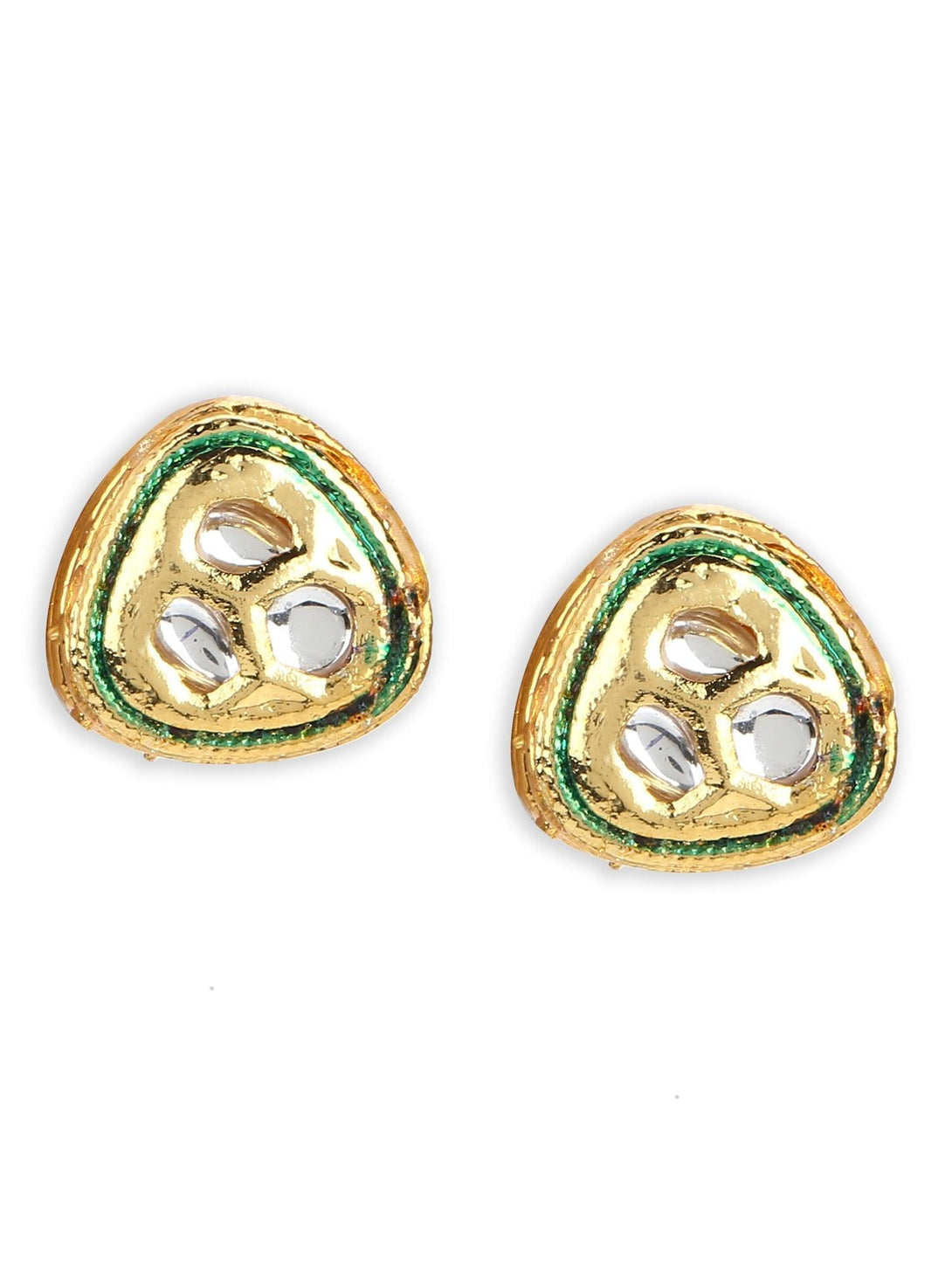 Women's Kundan Earring - Ruby Raang - Indiakreations