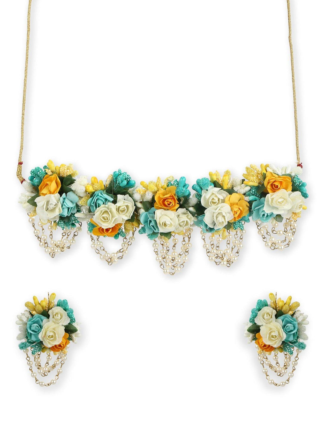 Women's Flower Jewellery - Ruby Raang - Indiakreations