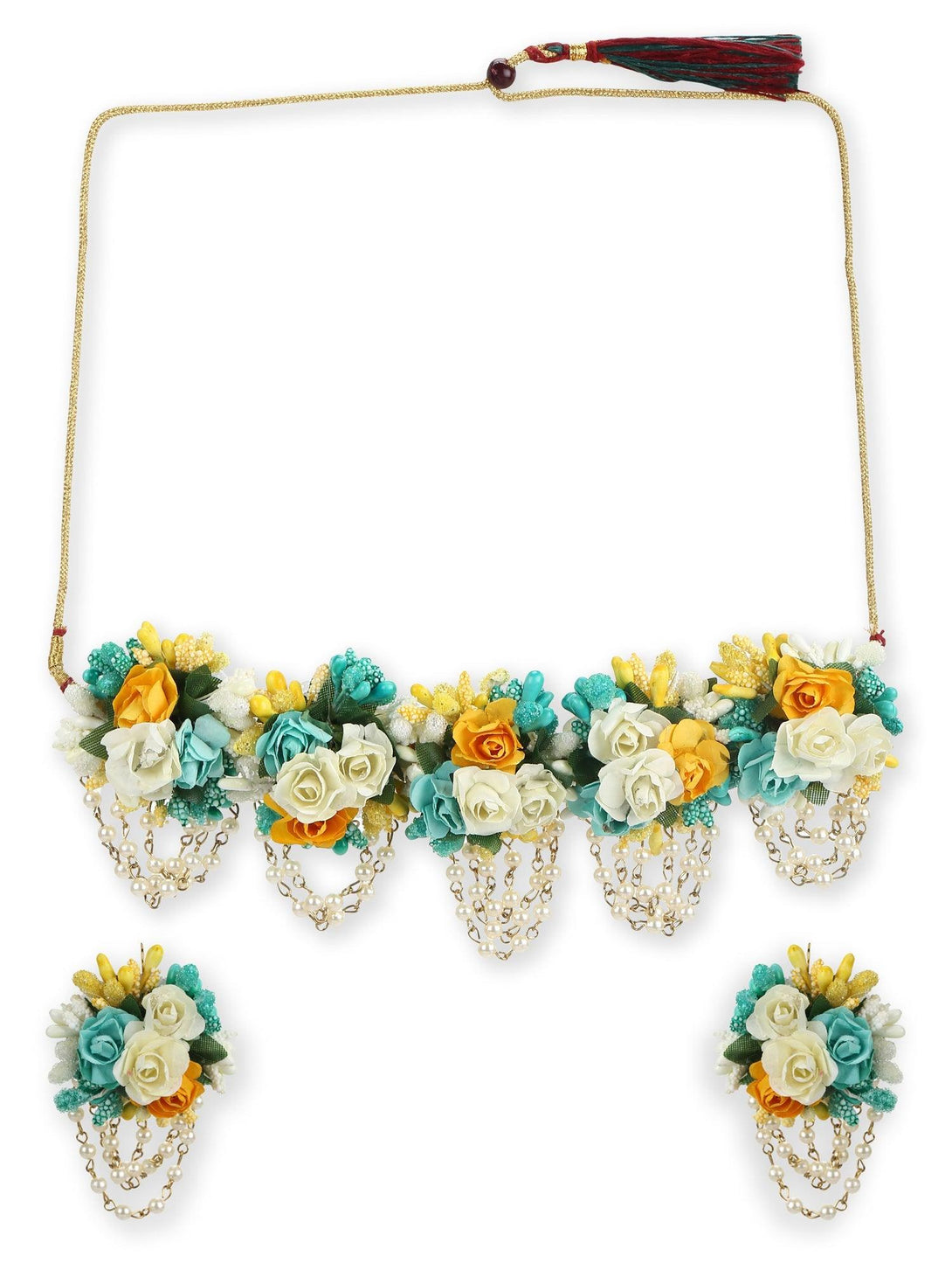 Women's Flower Jewellery - Ruby Raang - Indiakreations