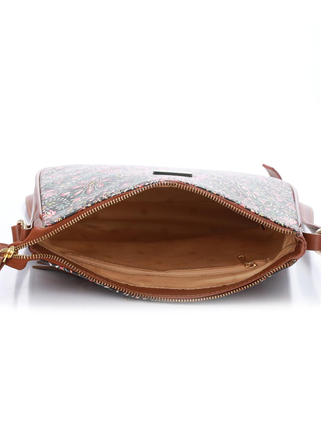 Women's Paisley Play Multicolor Sling Bag - Priyaasi - Indiakreations