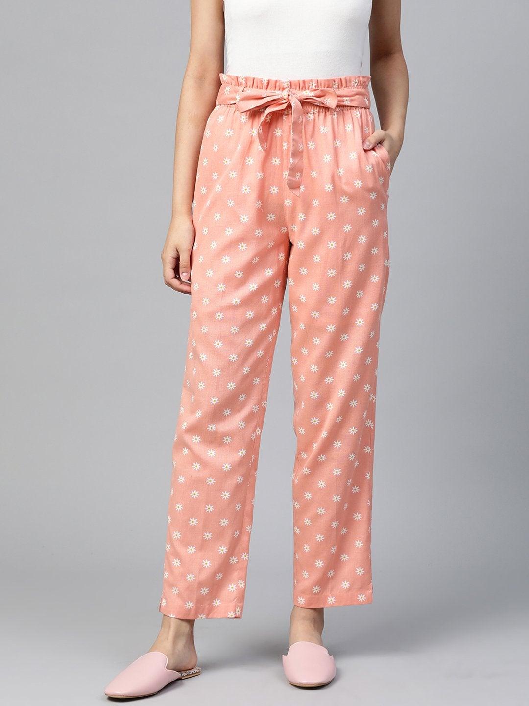 Sassafras Women's Floral Lounge Pants