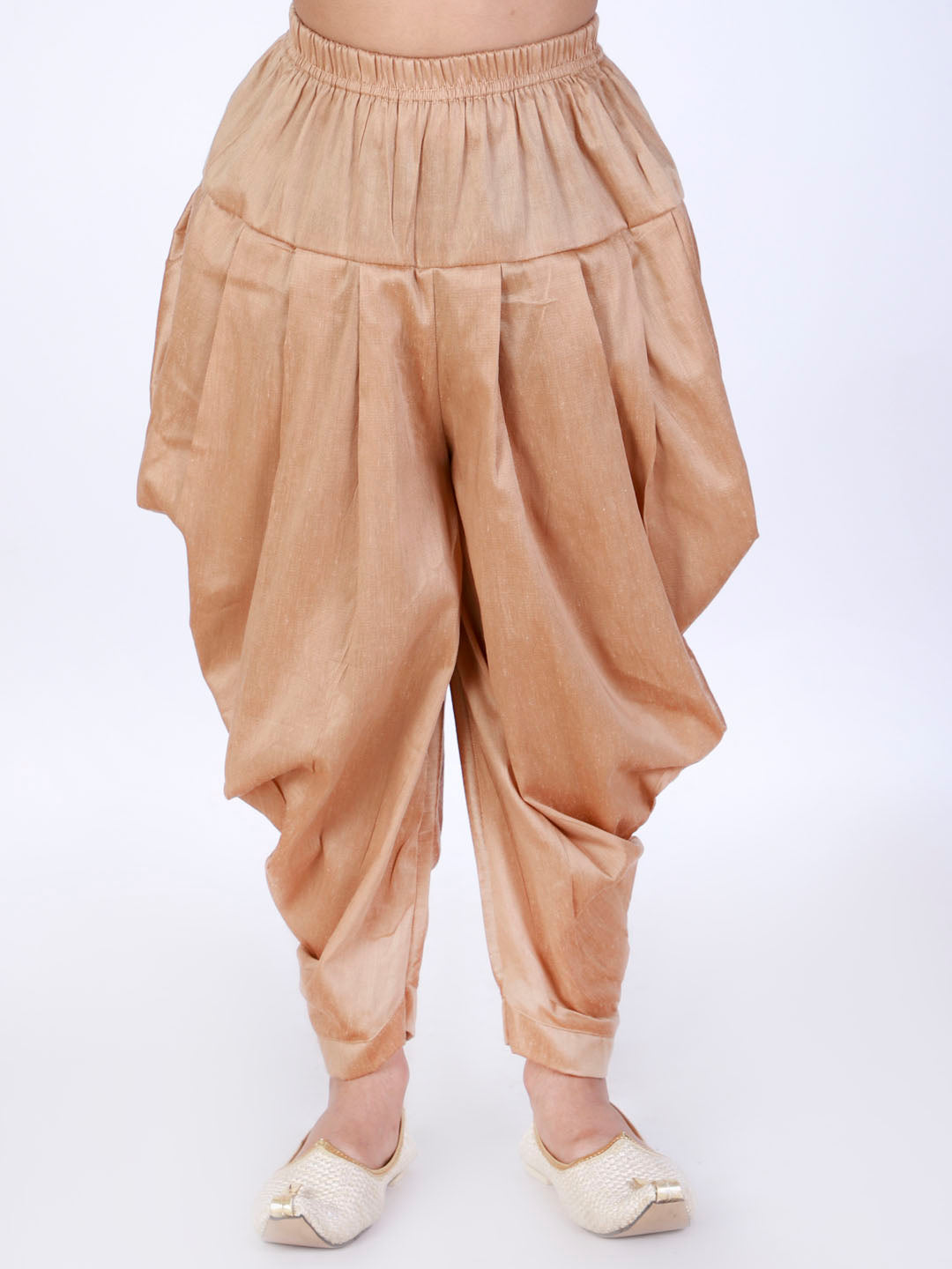 Boy's Rose Gold Dhoti - Vastramay Boys