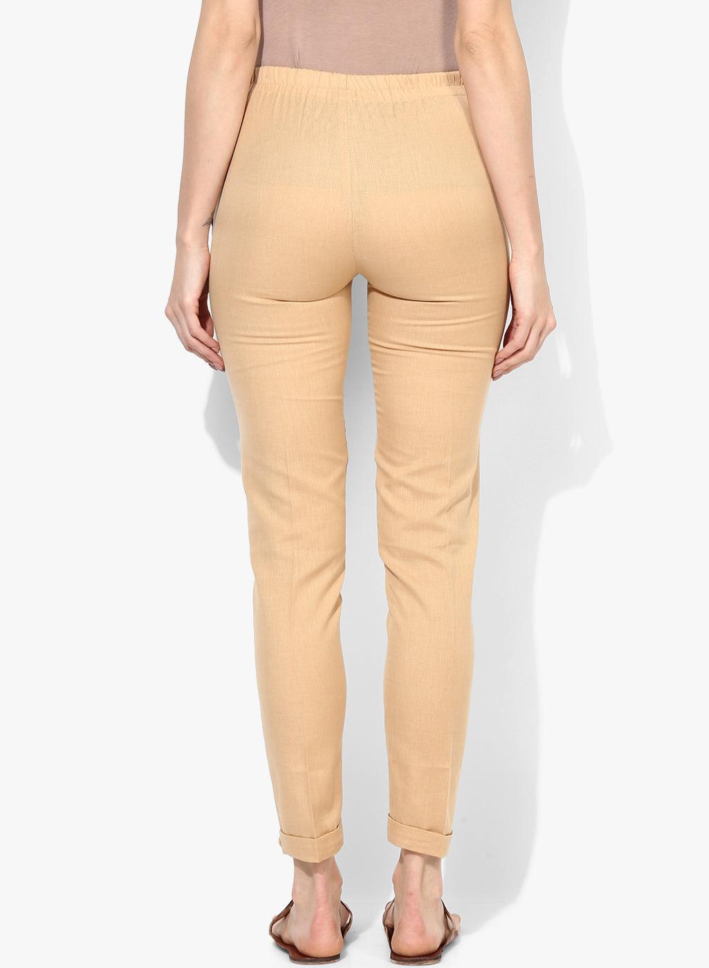 Women's Relaxed-Fit Trousers with Insert Pockets - NOZ2TOZ - Indiakreations