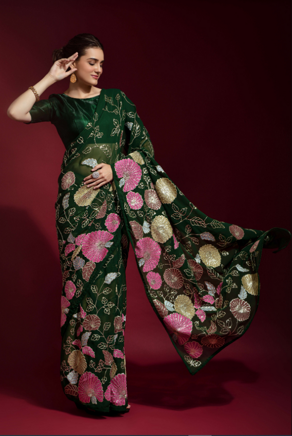 Women's Designer Saree Collection - Dwija Fashion