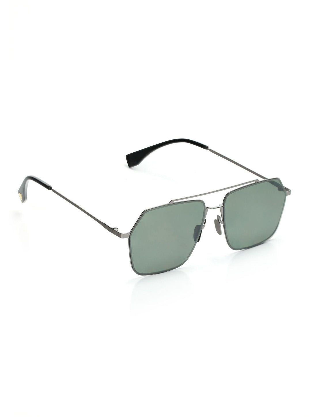 Women's Unisex Black & Grey-Toned Aviator Sunglasses - Jazz and Sizzle - Indiakreations