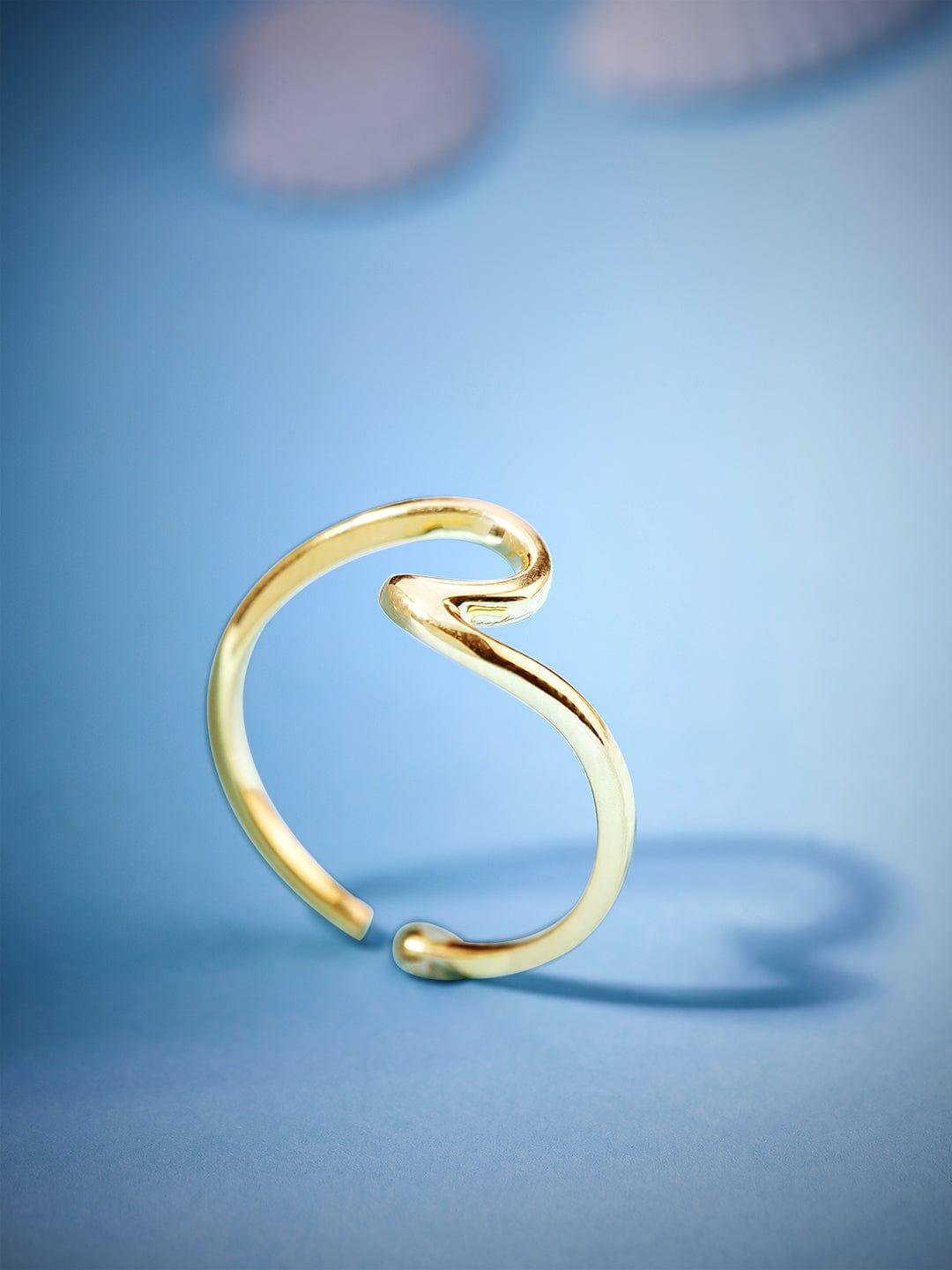 The Minimalist Ring - Gold Plated - Indiakreations